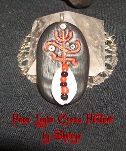Papa Legba's Cross Pendant available at Sheloya Mystical